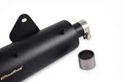 Powerage Slip-On Exhaust for Royal Enfield Hunter 350 – Black Finish