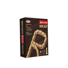 Royal Enfield Meteor 350 /NEW CLASSIC 350/Hunter 350 Rolon Brass chain & sprocket Kit