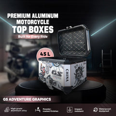 Premium Aluminum Motorcycle Top Boxes – Built for Every Ride