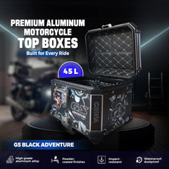 Premium Aluminum Motorcycle Top Boxes – Built for Every Ride