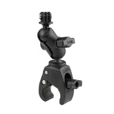 RAM® Tough-Claw™ Clamp Mount with Action Camera Adapter - Aluminum