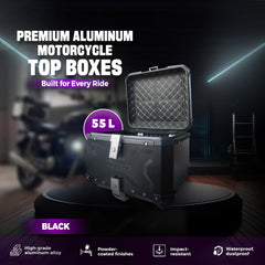 Premium Aluminum Motorcycle Top Boxes – Built for Every Ride