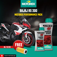 Bajaj RS 200 Motorex Performance Pack