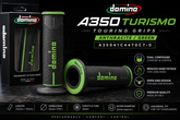 DOMINO Racing Grip Anthracite/Green Touring Grips A35041C4470C7-0