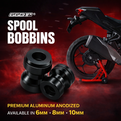 Swingarm Aluminum Spools By 66BHP