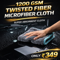 1200 GSM SUPER-ABSORBENT TWISTED FABRIC MICROFIBER CLOTH