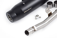 Powerage Slip-On Exhaust for Royal Enfield Bear 650 (OE Type) with De-Cat Pipe