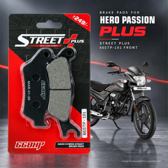 Hero Passion Plus / Passion Pro / Passion X Pro 66BHP Street Plus Brake Pads