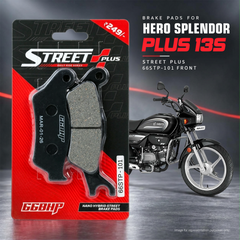 Hero Splendor Plus 13S /Super Splendor/Splendor I Smart 66BHP Street Plus Brake Pads