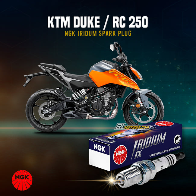 KTM Duke /RC 250 NGK Iridium Spark Plug