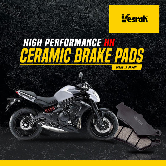 Kawasaki ER650 ER-6N 2006-14 Vesrah Ceramic Brake Pad