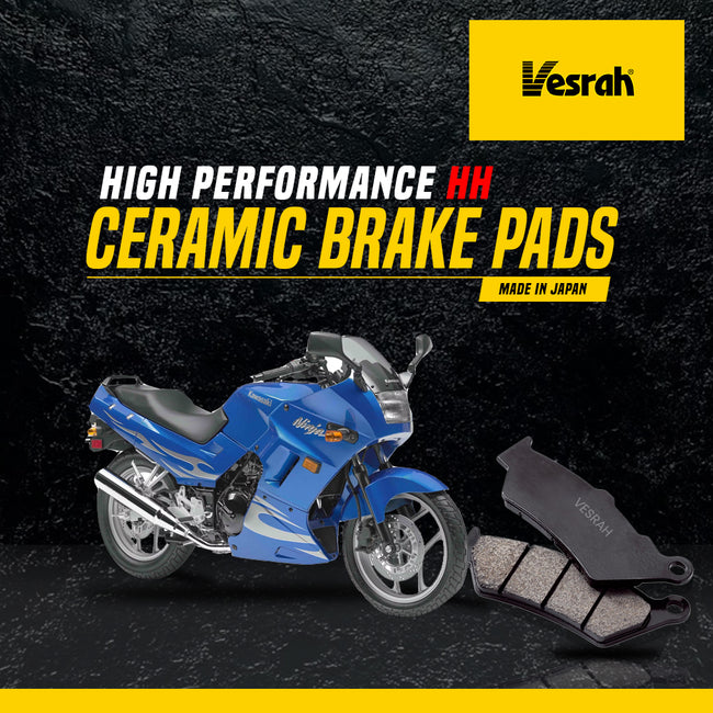 Kawasaki EX250 Ninja 250R 1987-2007 Rear Vesrah Ceramic Brake Pad