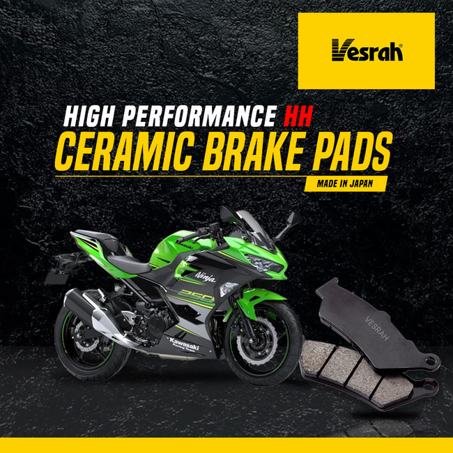 Kawasaki EX250 Ninja 250/Z 250 2018-24 Front Vesrah Ceramic Brake Pad