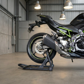 66Bhp X-Lift | The Ultimate 2-in-1 Paddock Stand – Spool & Swingarm Ready
