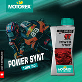 Motorex 10W50 Power Synth - Fully Synthetic Engine Oil (1 L)