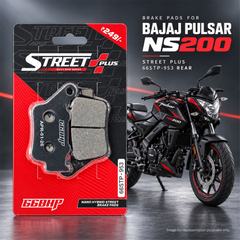 Bajaj Pulsar NS 200/AS 200/RS 200 66BHP Street Plus Brake Pads
