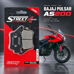 Bajaj Pulsar NS 200/AS 200/RS 200 66BHP Street Plus Brake Pads