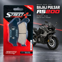 Bajaj Pulsar NS 200/AS 200/RS 200 66BHP Street Plus Brake Pads
