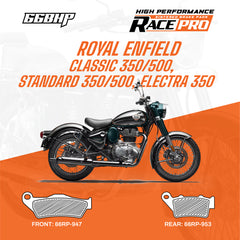Royal Enfield Classic 350/500, Standard 350/500 & Electra 350 Race Pro Sintered Brake Pad