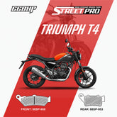 Triumph Tiger 400 Street Pro Semi Ceramic Brake Pads
