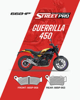 Royal Enfield Guerrilla 450 Street Pro Semi Ceramic Brake Pads