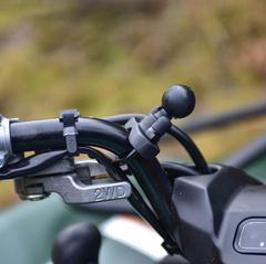 RAM® Handlebar U-Bolt Base with 1" Ball (RAM-B-231ZU) – Versatile Mounting Solution for Motorcycles & Bicycles