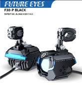Future Eyes F30-P – 4-Mode 120 W Dual-Colour Auxiliary Light with DRL (IPX67 Waterproof)