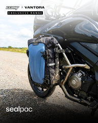 66BHP x Vantora Sealpac Waterproof Motorcycle Dry Bag | Tail Bag, Saddle Bag & Crash Guard Mount