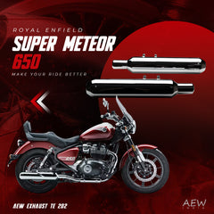 Royal Enfield Super Meteor 650 AEW Exhaust TE 202