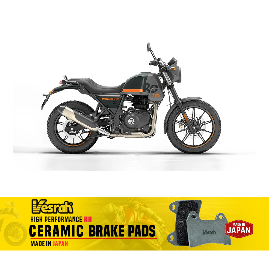 Royal Enfield Scram 440 Vesrah Ceramic Brake Pads – LRL Motors