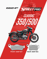 Royal Enfield Classic 350 / 500 Street Pro Semi Ceramic Brake Pads