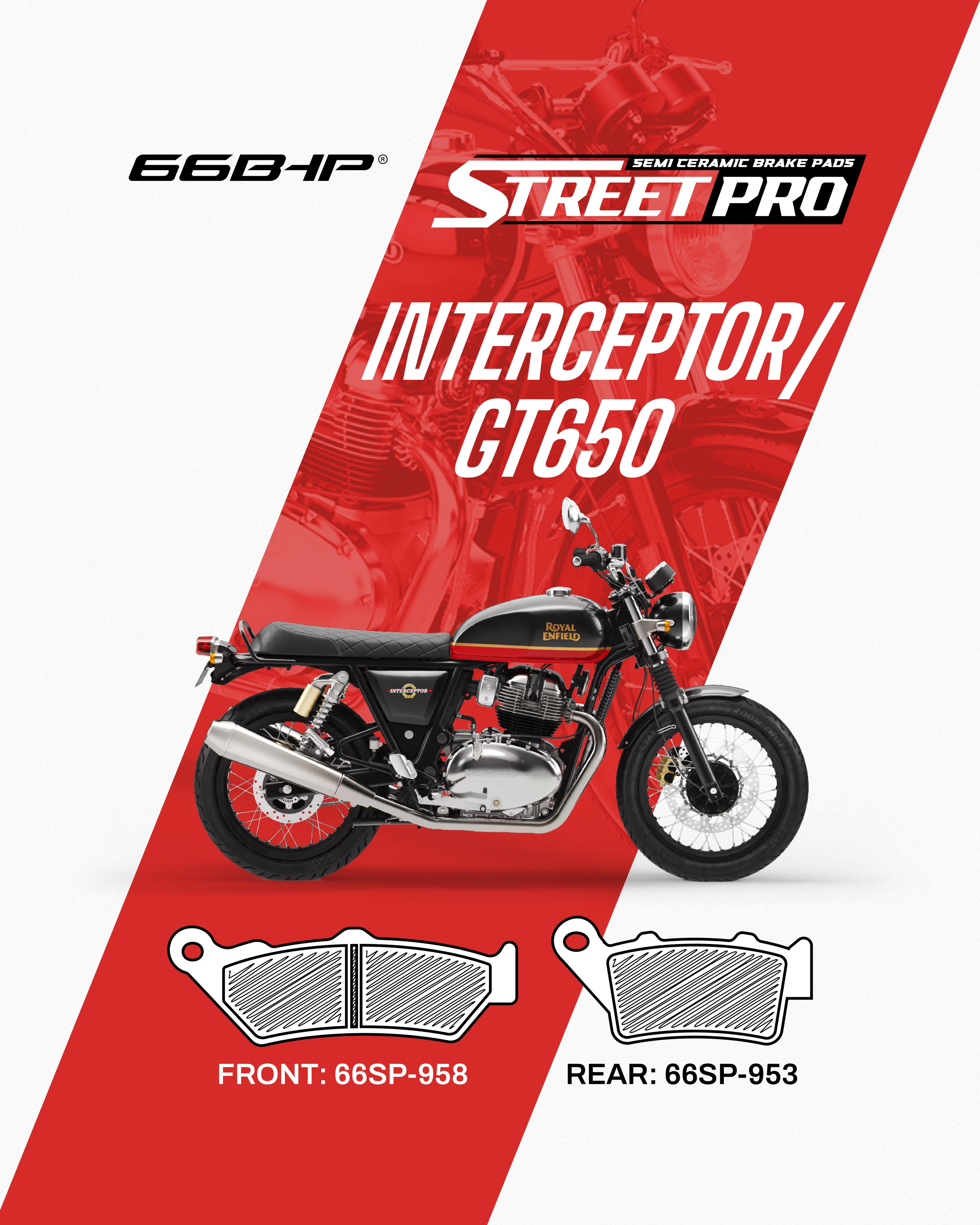 Royal Enfield GT Interceptor 650 Street Pro Semi Ceramic Brake Pads