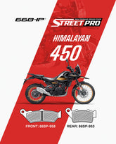 Royal Enfield Himalayan 450 Street Pro Semi Ceramic Brake Pads