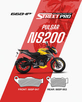 Bajaj Pulsar NS200 Street Pro Semi Ceramic Brake Pads