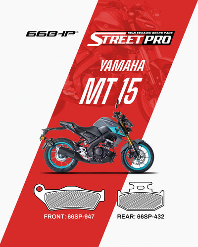 Yamaha MT15 Street Pro Semi Ceramic Brake Pads