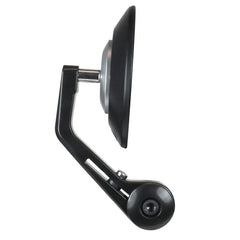 66BHP Vuma S2 CNC Bar End Mirrors – Premium Aluminum Rear View Motorcycle Mirrors (Pair)