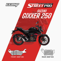 Suzuki Gixxer 250 66BHP Semi Ceramic Brake Pad