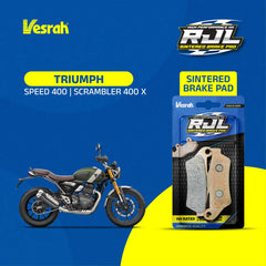 Triumph Speed 400/ Scrambler 400 Vesrah RJL Sintered Brake Pad