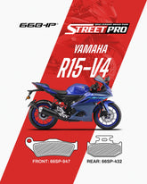 Yamaha R15 V4 Street Pro Semi Ceramic Brake Pads