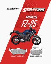 Yamaha FZ25 Street Pro Semi Ceramic Brake Pads
