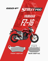 Yamaha FZ16 Street Pro Semi Ceramic Brake Pads