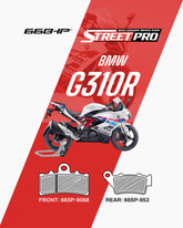 BMW 310R Street Pro Semi Ceramic Brake Pads
