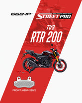 TVS RTR 200 Street Pro Semi Ceramic Brake Pads