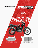 Hero Xpulse 200 4v Street Pro Semi Ceramic Brake Pads