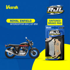 Royal Enfield Interceptor 650 /GT 650 Vesrah RJL Sintered Brake pads