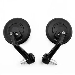 66BHP VUMA S3 Universal Aluminium Bar-End Mirrors