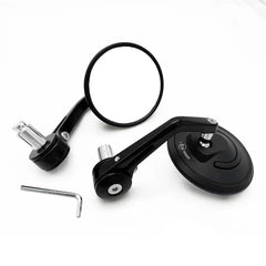 66BHP VUMA S3 Universal Aluminium Bar-End Mirrors