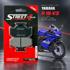 Yamaha R15 V3/V4 66BHP Street Plus Brake Pads