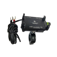 BOBO BM2 2.5A Charger (Metal) Bike phone Holder