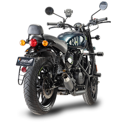 Royal Enfield Hunter 350 Silver Stallion Performance Exhaust ( Shorty )